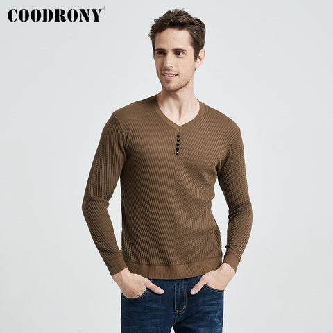COODRONY Brand Sweater Men